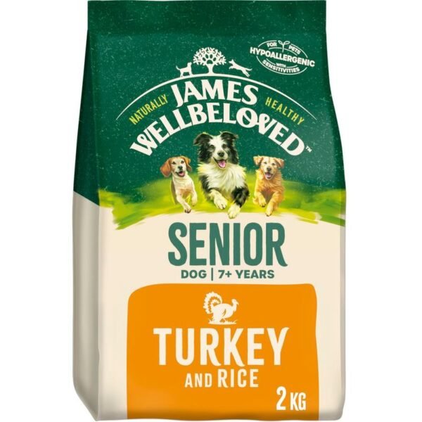 James Wellbeloved Senior Dog Hypoallergenic Turkey & Rice - Image 2