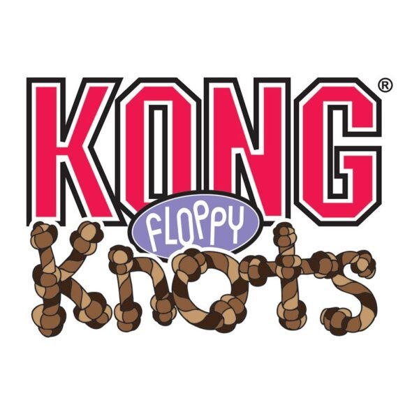 KONG Floppy Knots Fox - Image 2